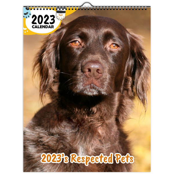 2023's Respected Pets: 2023 Wall Calendar