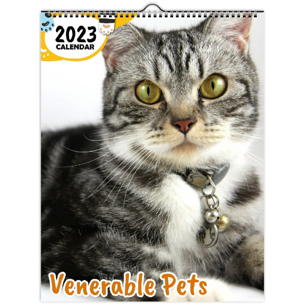 Venerable Pets: 2023 Wall Calendar