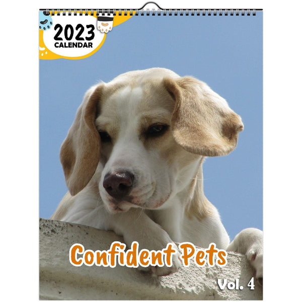 Confident Pets Volume Four: 2023 Wall Calendar