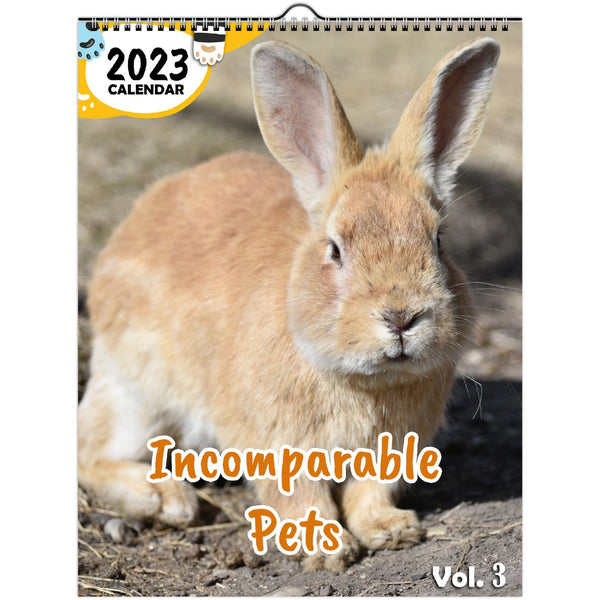 Incomparable Pets Volume Three: 2023 Wall Calendar