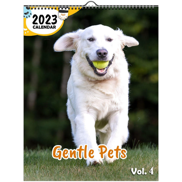 Gentle Pets Volume Four: 2023 Wall Calendar