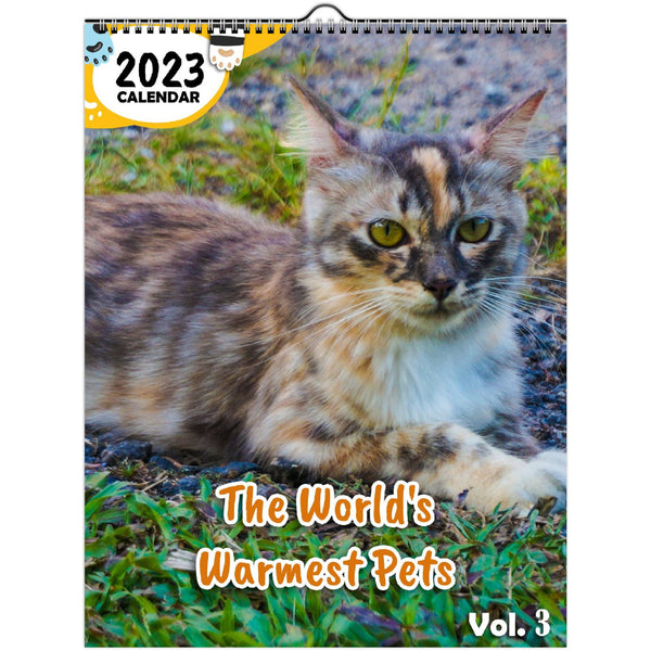 The World's Warmest Pets Volume Three: 2023 Wall Calendar