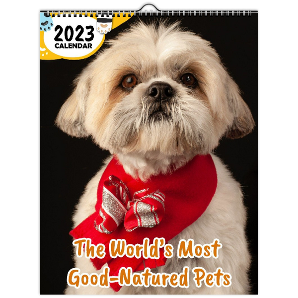 The World's Most Good-Natured Pets: 2023 Wall Calendar
