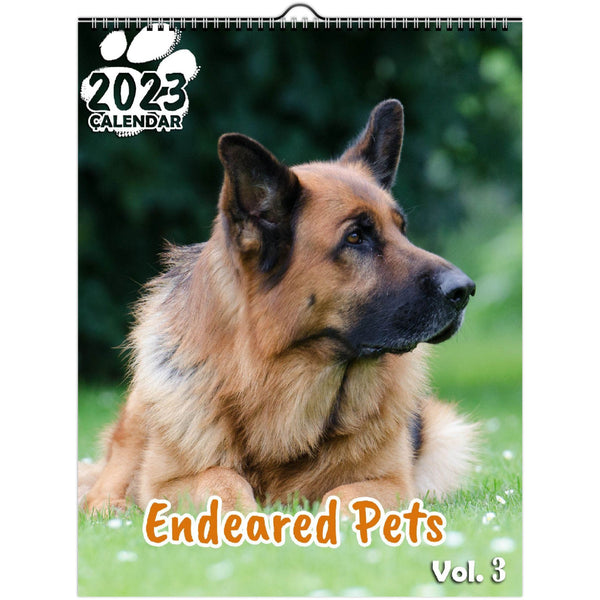 Endeared Pets Volume Three: 2023 Wall Calendar