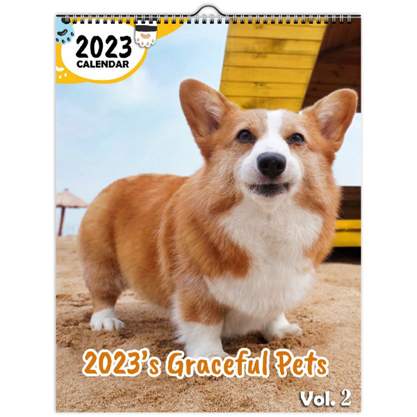 2023's Graceful Pets Volume Two: 2023 Wall Calendar