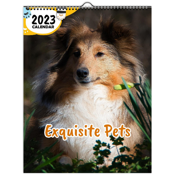 Exquisite Pets: 2023 Wall Calendar