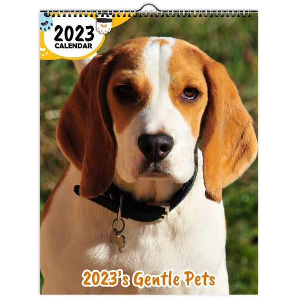 2023's Gentle Pets: 2023 Wall Calendar