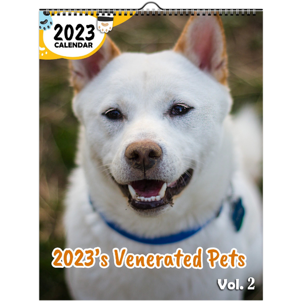 2023's Venerated Pets Volume Two: 2023 Wall Calendar