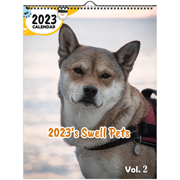 2023's Swell Pets Volume Two: 2023 Wall Calendar