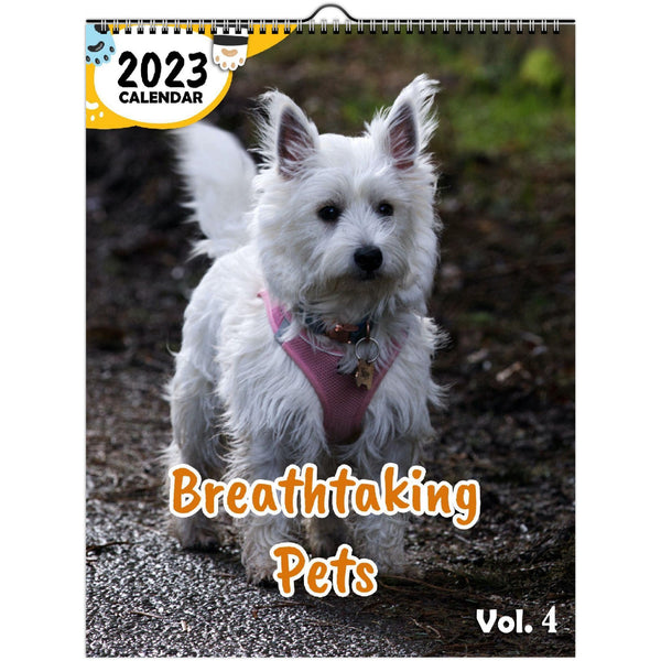 Breathtaking Pets Volume Four: 2023 Wall Calendar