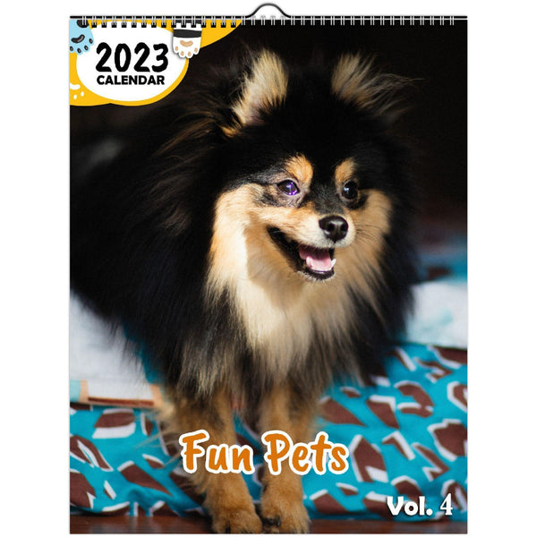 Fun Pets Volume Four: 2023 Wall Calendar