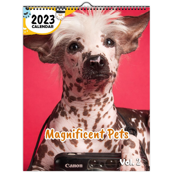Magnificent Pets Volume Two: 2023 Wall Calendar