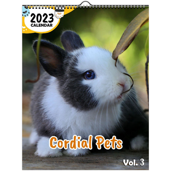 Cordial Pets Volume Three: 2023 Wall Calendar