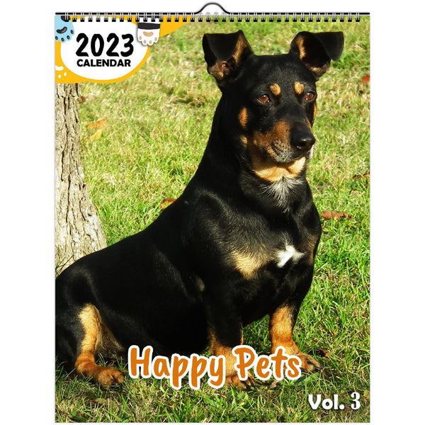 Happy Pets Volume Three: 2023 Wall Calendar