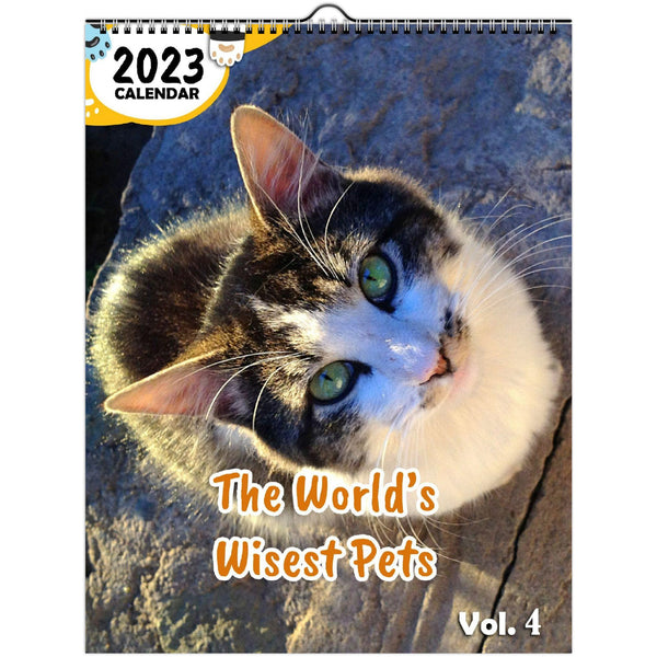 The World's Wisest Pets Volume Four: 2023 Wall Calendar