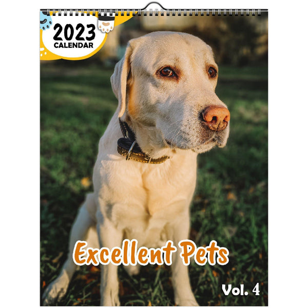 Excellent Pets Volume Four: 2023 Wall Calendar
