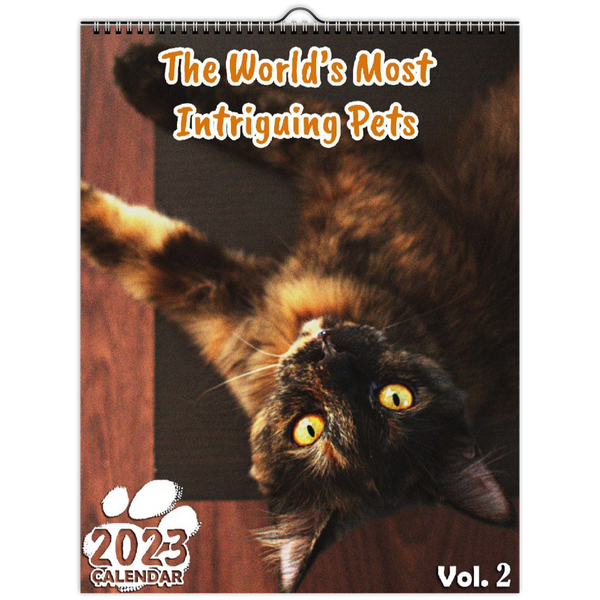 The World's Most Intriguing Pets Volume Two: 2023 Wall Calendar