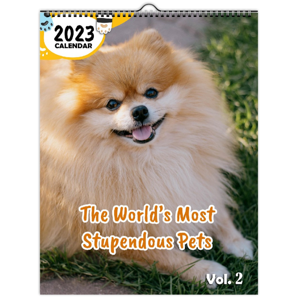 The World's Most Stupendous Pets Volume Two: 2023 Wall Calendar