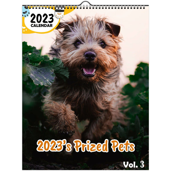 2023's Prized Pets Volume Three: 2023 Wall Calendar