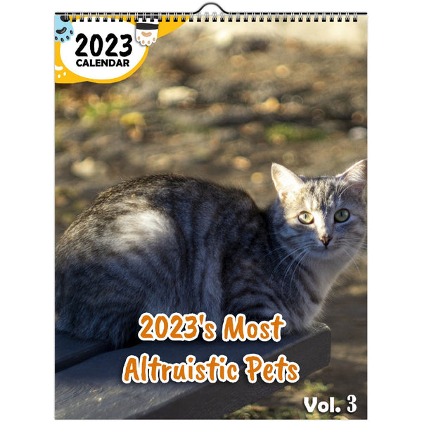 2023's Most Altruistic Pets Volume Three: 2023 Wall Calendar