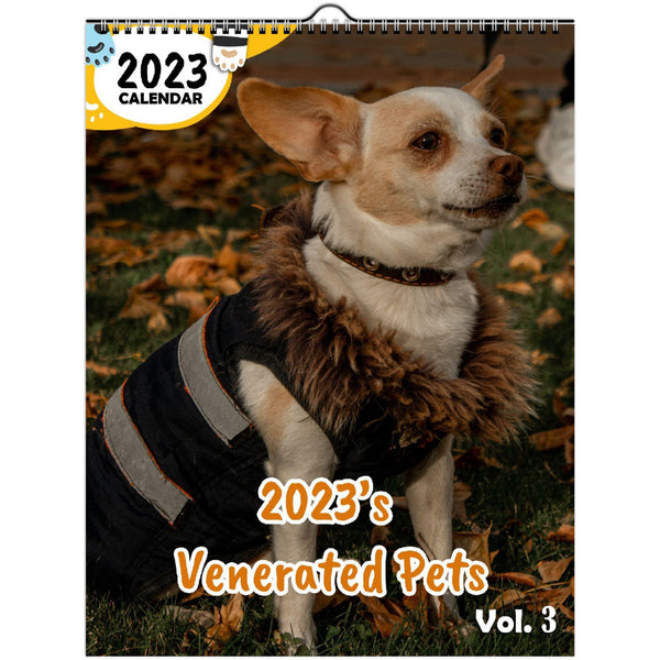 2023's Venerated Pets Volume Three: 2023 Wall Calendar