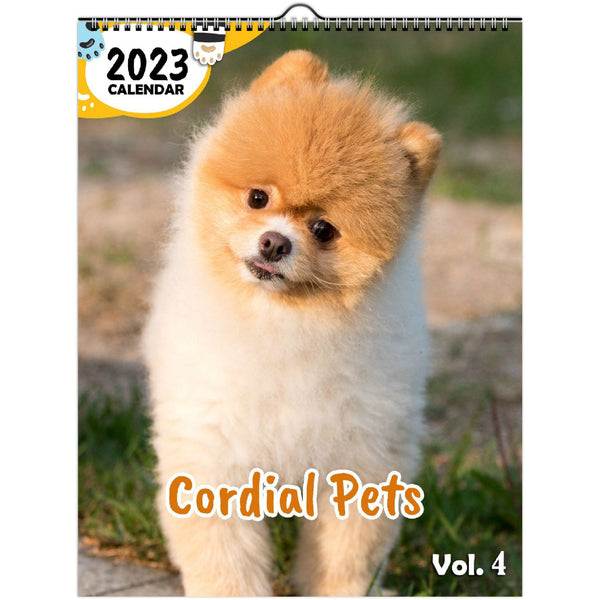 Cordial Pets Volume Four: 2023 Wall Calendar