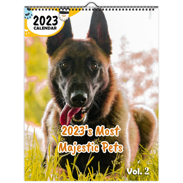 2023's Most Majestic Pets Volume Two: 2023 Wall Calendar