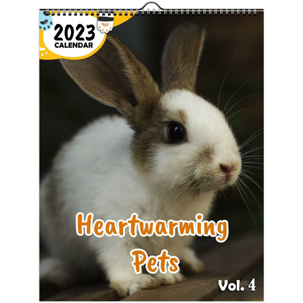 Heartwarming Pets Volume Four: 2023 Wall Calendar