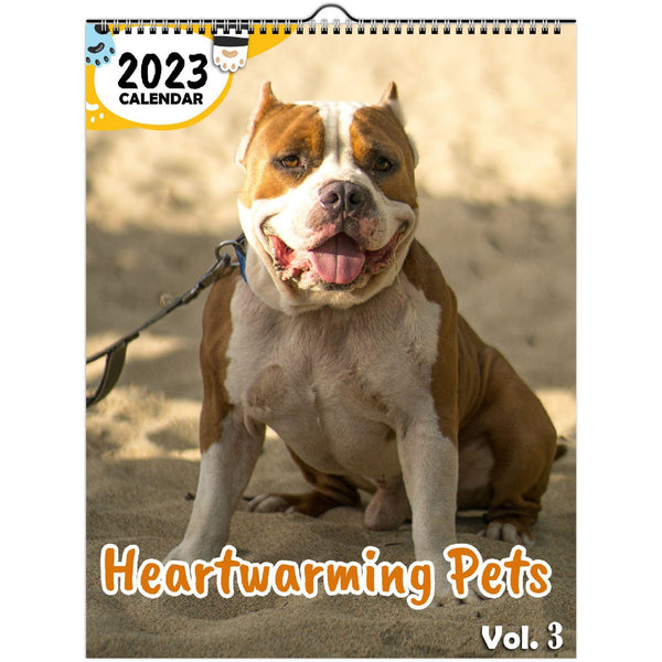 Heartwarming Pets Volume Three: 2023 Wall Calendar