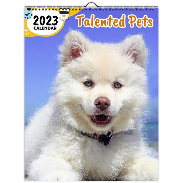 Talented Pets: 2023 Wall Calendar