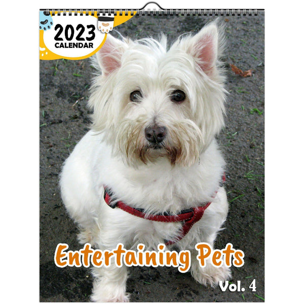 Entertaining Pets Volume Four: 2023 Wall Calendar