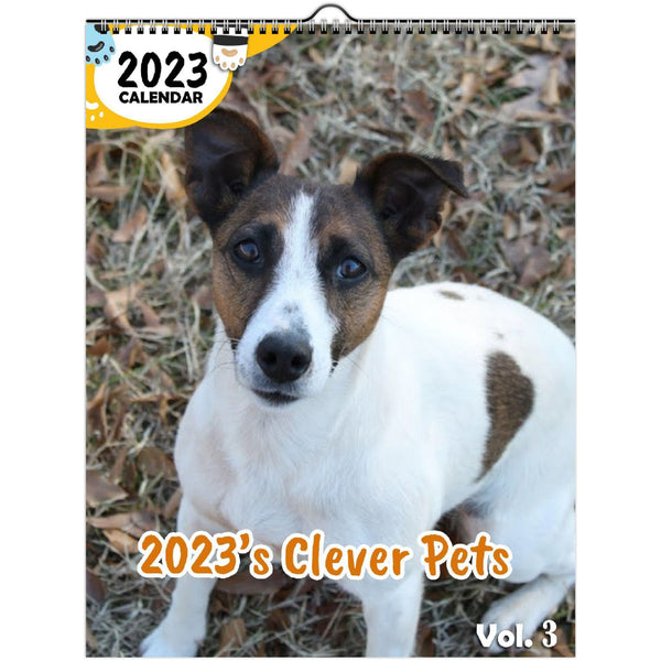 2023's Clever Pets Volume Three: 2023 Wall Calendar