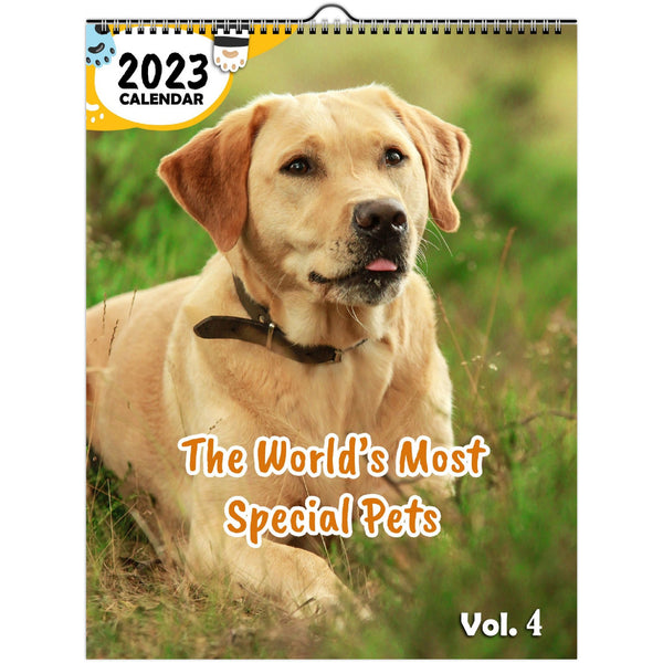 The World's Most Special Pets Volume Four: 2023 Wall Calendar