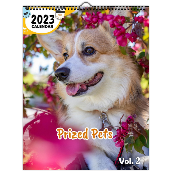 Prized Pets Volume Two: 2023 Wall Calendar