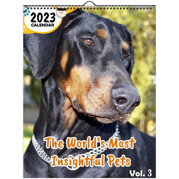 The World's Most Insightful Pets Volume Three: 2023 Wall Calendar