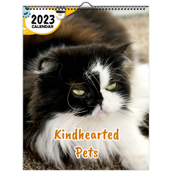 Kindhearted Pets: 2023 Wall Calendar
