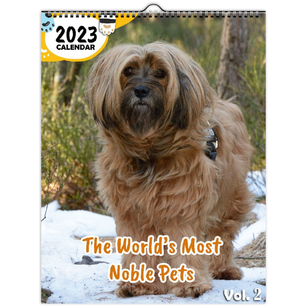 The World's Most Noble Pets Volume Two: 2023 Wall Calendar