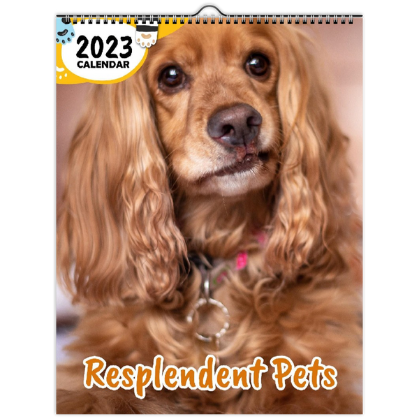Resplendent Pets: 2023 Wall Calendar