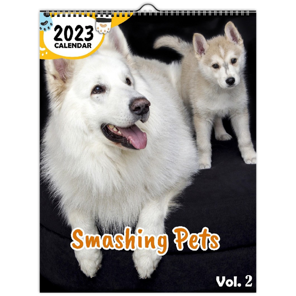 Smashing Pets Volume Two: 2023 Wall Calendar