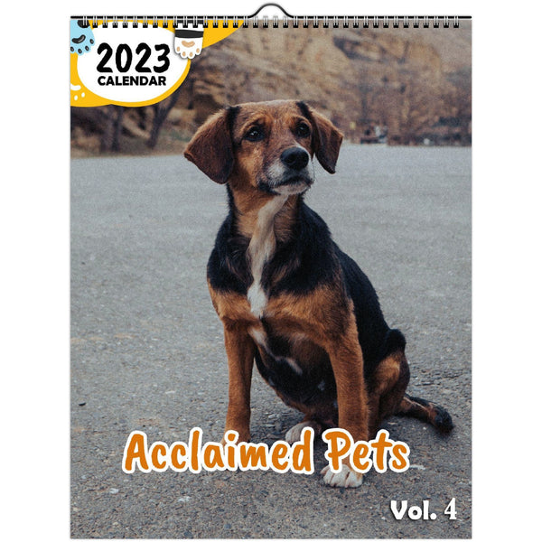 Acclaimed Pets Volume Four: 2023 Wall Calendar