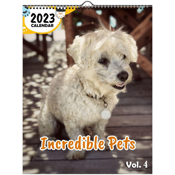 Incredible Pets Volume Four: 2023 Wall Calendar