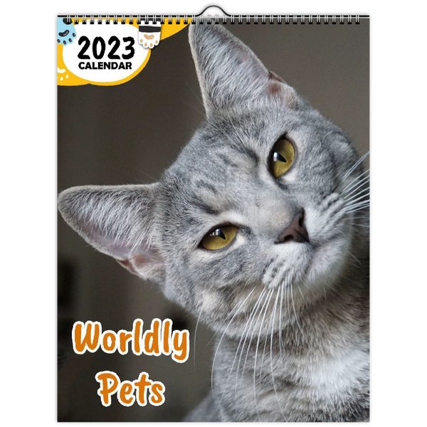 Worldly Pets: 2023 Wall Calendar