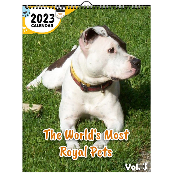 The World's Most Royal Pets Volume Three: 2023 Wall Calendar