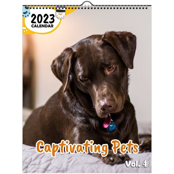 Captivating Pets Volume Four: 2023 Wall Calendar