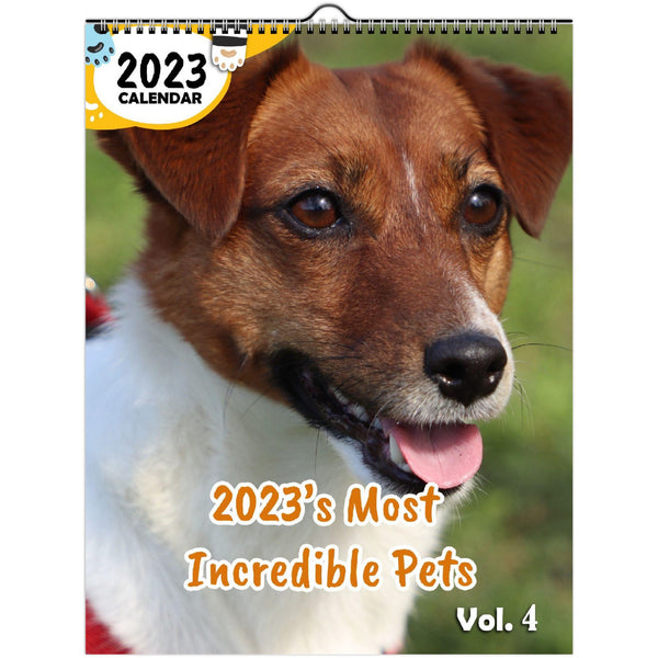 2023's Most Incredible Pets Volume Four: 2023 Wall Calendar