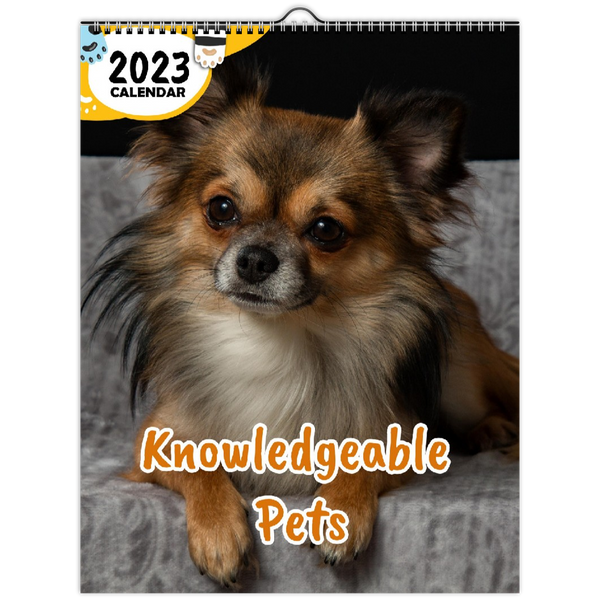 Knowledgeable Pets: 2023 Wall Calendar