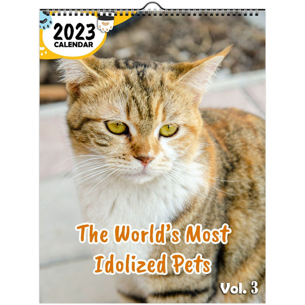 The World's Most Idolized Pets Volume Three: 2023 Wall Calendar