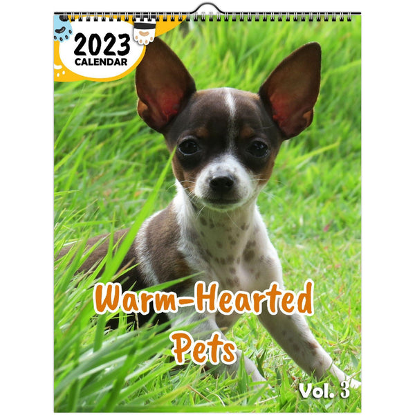 Warm-Hearted Pets Volume Three: 2023 Wall Calendar