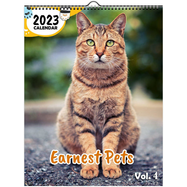 Earnest Pets Volume Four: 2023 Wall Calendar