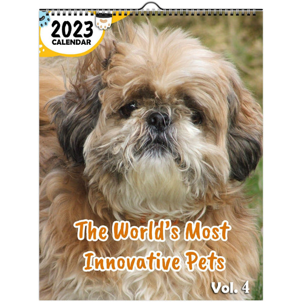 The World's Most Innovative Pets Volume Four: 2023 Wall Calendar